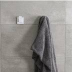 Fusion-Loc Matte White Style Pack of 2 Designer Suction Hooks - Image 4 of 4