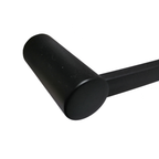 Barelli 900mm Matte Black Ambiente Double Towel Rail - 900mm - Image 5 of 7
