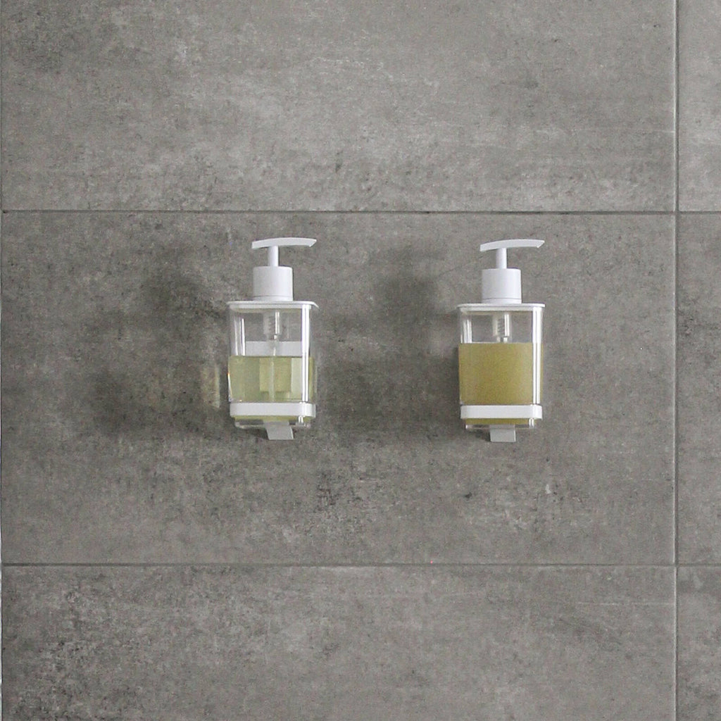 Fusion-Loc Matte White Style Suction Liquid Soap Dispenser - Image 4 of 4