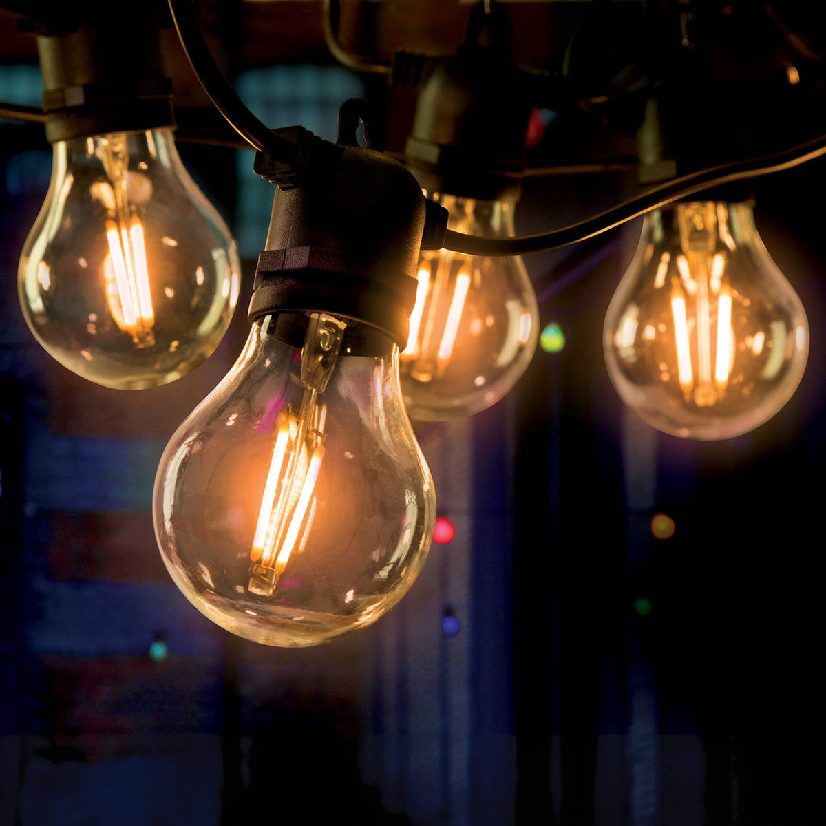 Lytworx 10 Warm White Connectable Double Filament LED Party Lights - Image 2 of 2