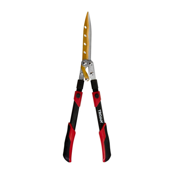 Trojan Compound Telescopic Wavy Hedge Shears