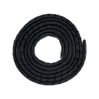 CLICK 5m x 15mm Black Spiral Wrap - 15mm