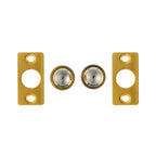 Taskmaster 16mm Brass Single Ball Catch - 2 Pack - Image 2 of 6