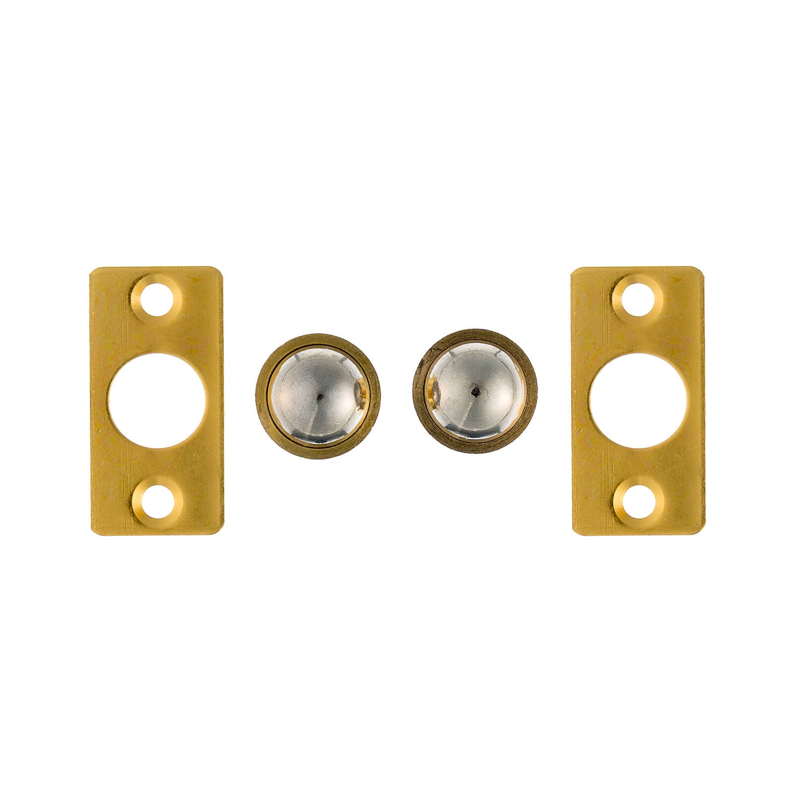 Taskmaster 16mm Brass Single Ball Catch - 2 Pack - Image 2 of 6
