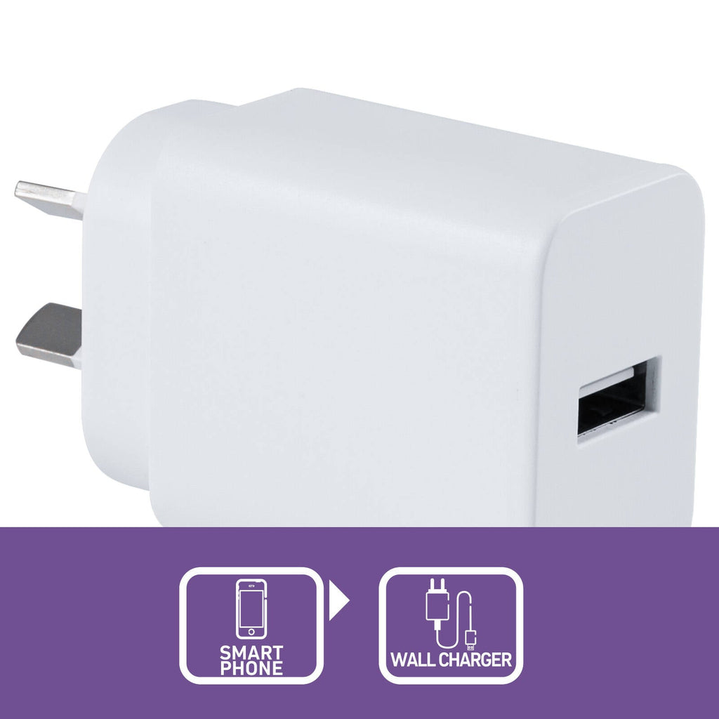 Click 12W USB-A Wall Charger - Image 2 of 3