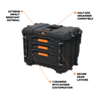 AEG QUICKSTACK 2.0 3 Drawer Toolbox - Image 2 of 7