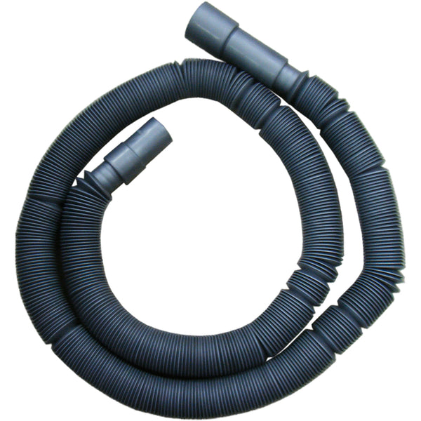 Kinetic 4.1m Grey PVC Washing Machine And Dishwasher Outlet Drain Expandable Hose