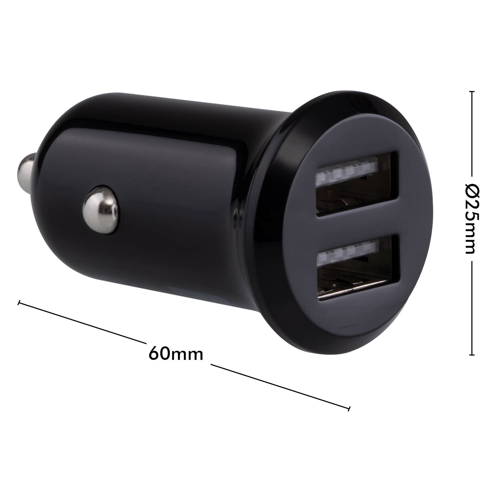 Click 12W 2 Port USB Car Charger - Image 4 of 4