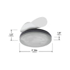 Slipstick_CB503_Gorilla-Glides-50mm-Diameter_Dimensional
