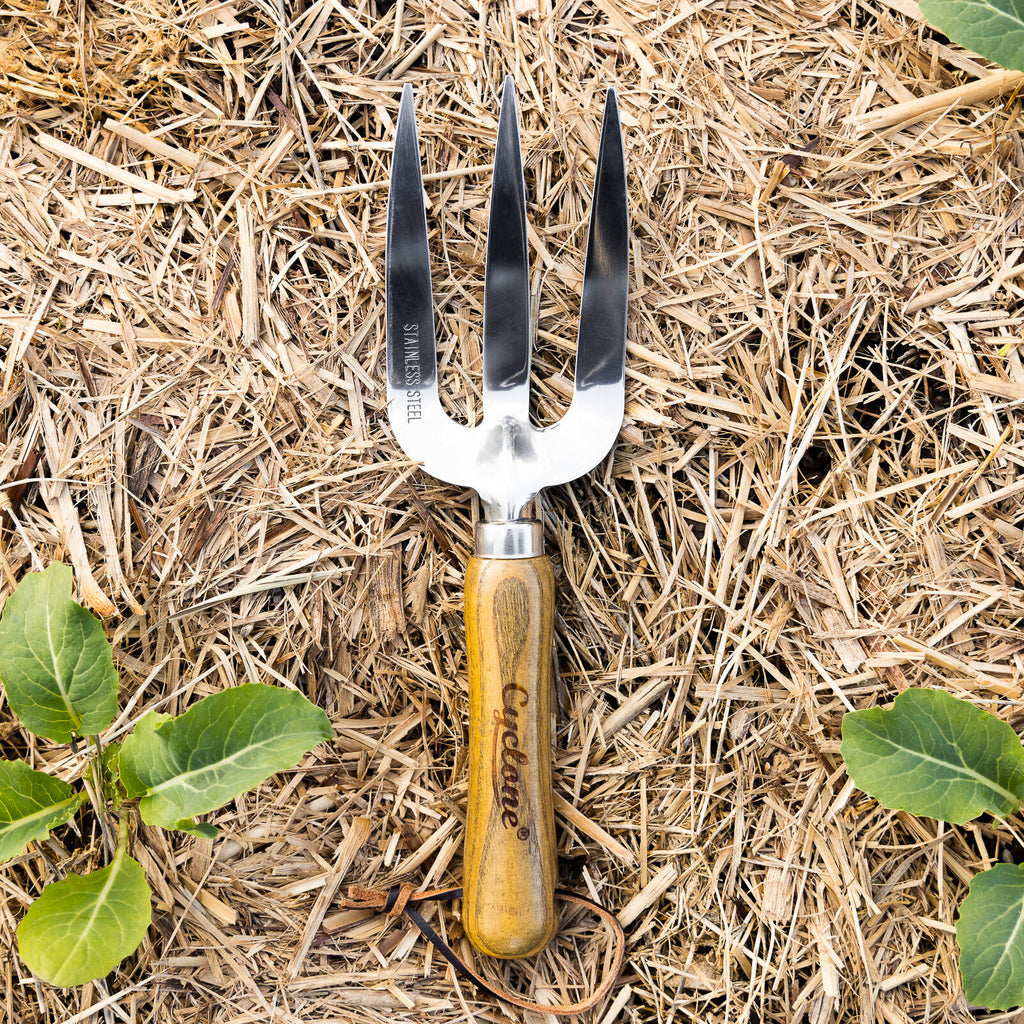 Cyclone Stainless Steel Fork Hand Tool - Image 3 of 3