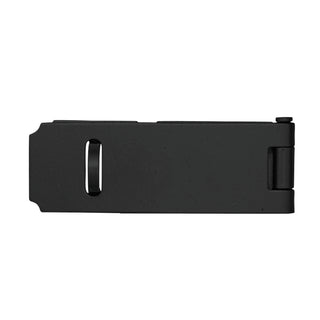 Pinnacle 90mm Black Safe Pattern Hasp And Staple