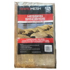 Rapid 860 x 370mm Hessian Sandbags - 10 Pack - Image 1 of 2