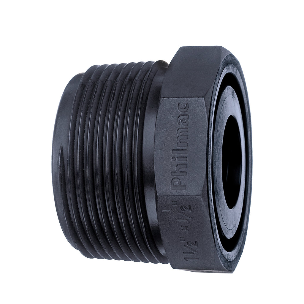Marley Philmac 2 x 1 - 1⁄4" Threaded Reducing Bush - Image 1 of 2