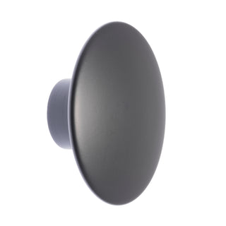 Lane 76mm Matte Black Round Timber Knob