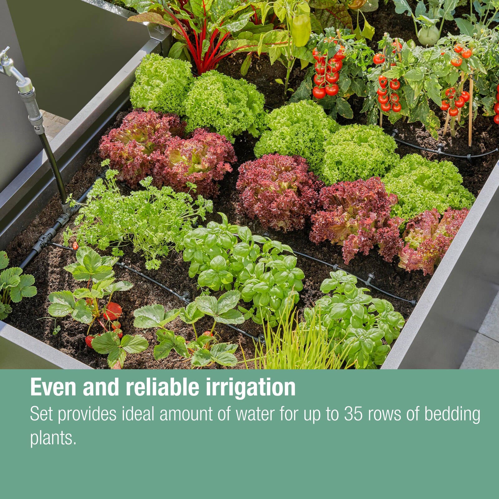 GARDENA Micro Irrigation Garden Bed Set (35 plants) - Image 7 of 9
