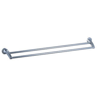 Mondella 600mm Chrome Prelude Double Towel Rail - 60cm