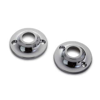 Sandleford 16mm Chrome Round Flange - 2 Pack