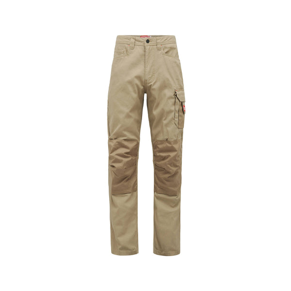 Hard Yakka Mens Khaki Legends Cotton Cargo Pants - Size 92R