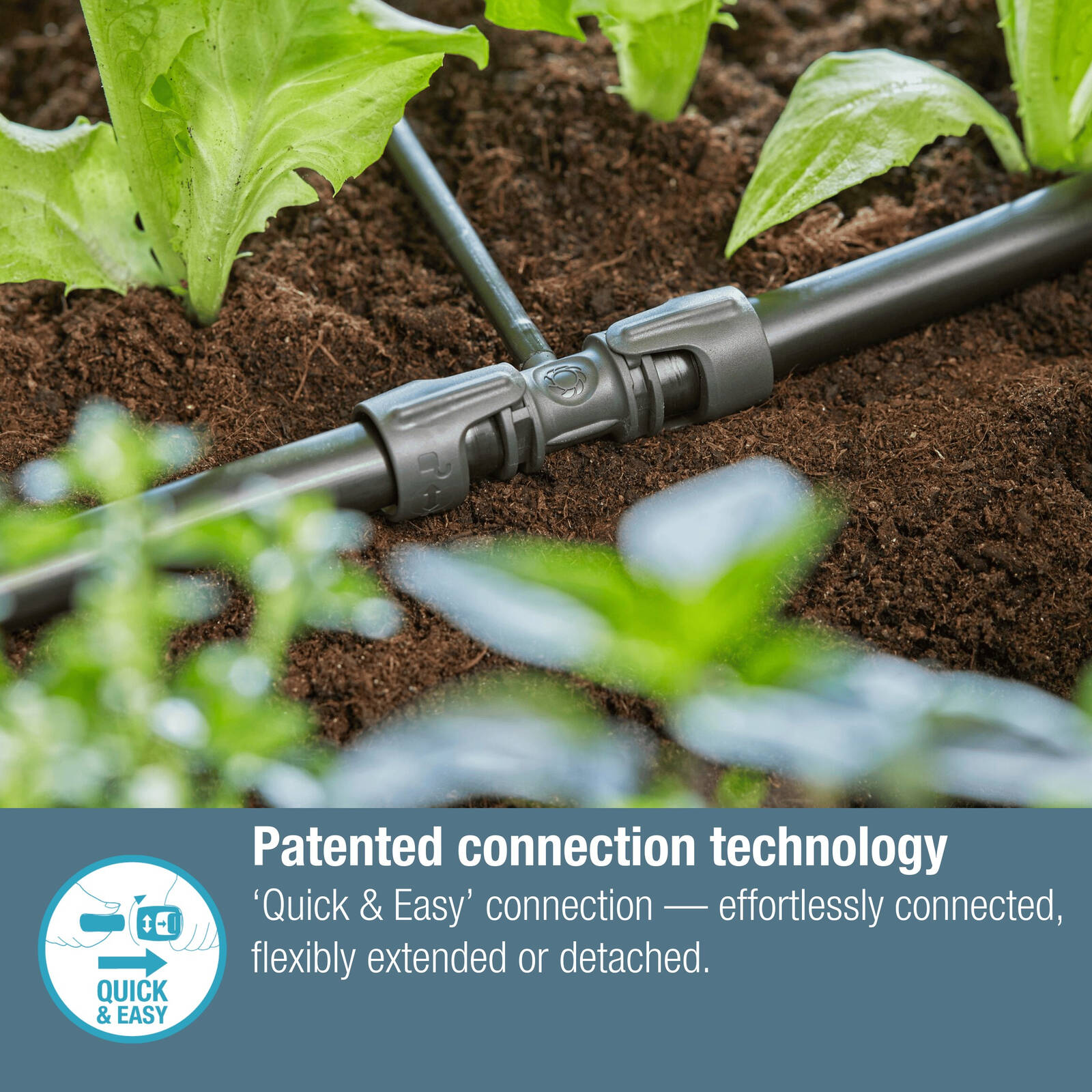 GARDENA 13mm - 4.6mm Micro Irrigation T-Joint - 5 Pack - Image 4 of 9