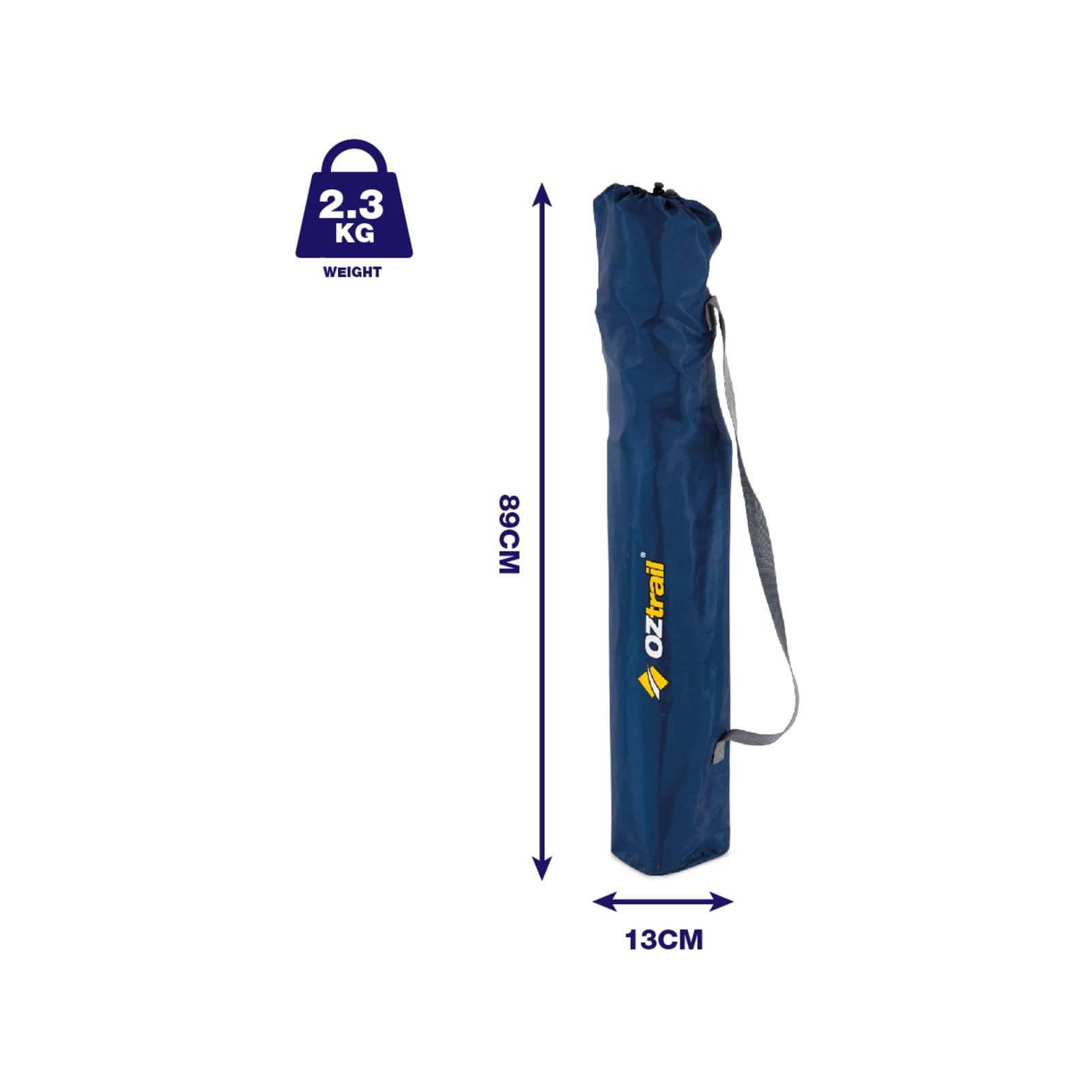 OZtrail Blue Chill Chair - Image 10 of 13
