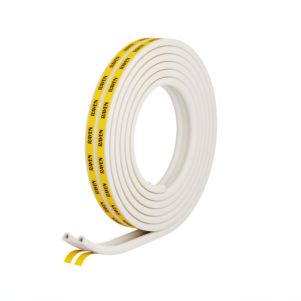 Raven 5000mm White RP48 Self Adhesive Weather Strip - 5000mm White - Image 8 of 11