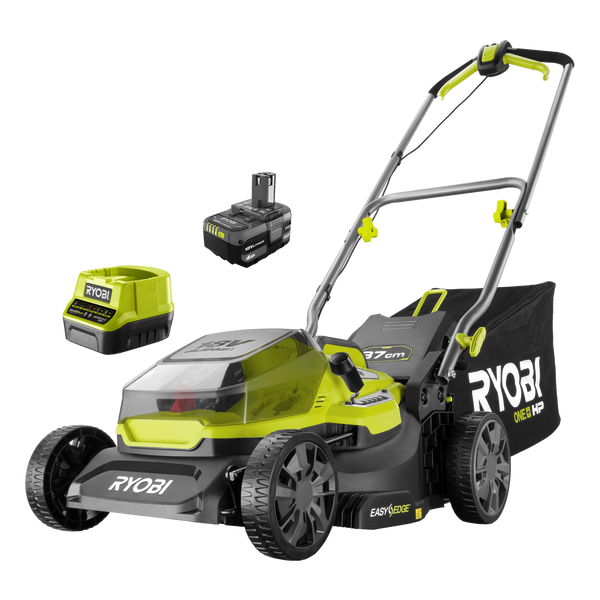 Ryobi 18V ONE+ 37cm HP Brushless Lawn Mower 4.0Ah Kit