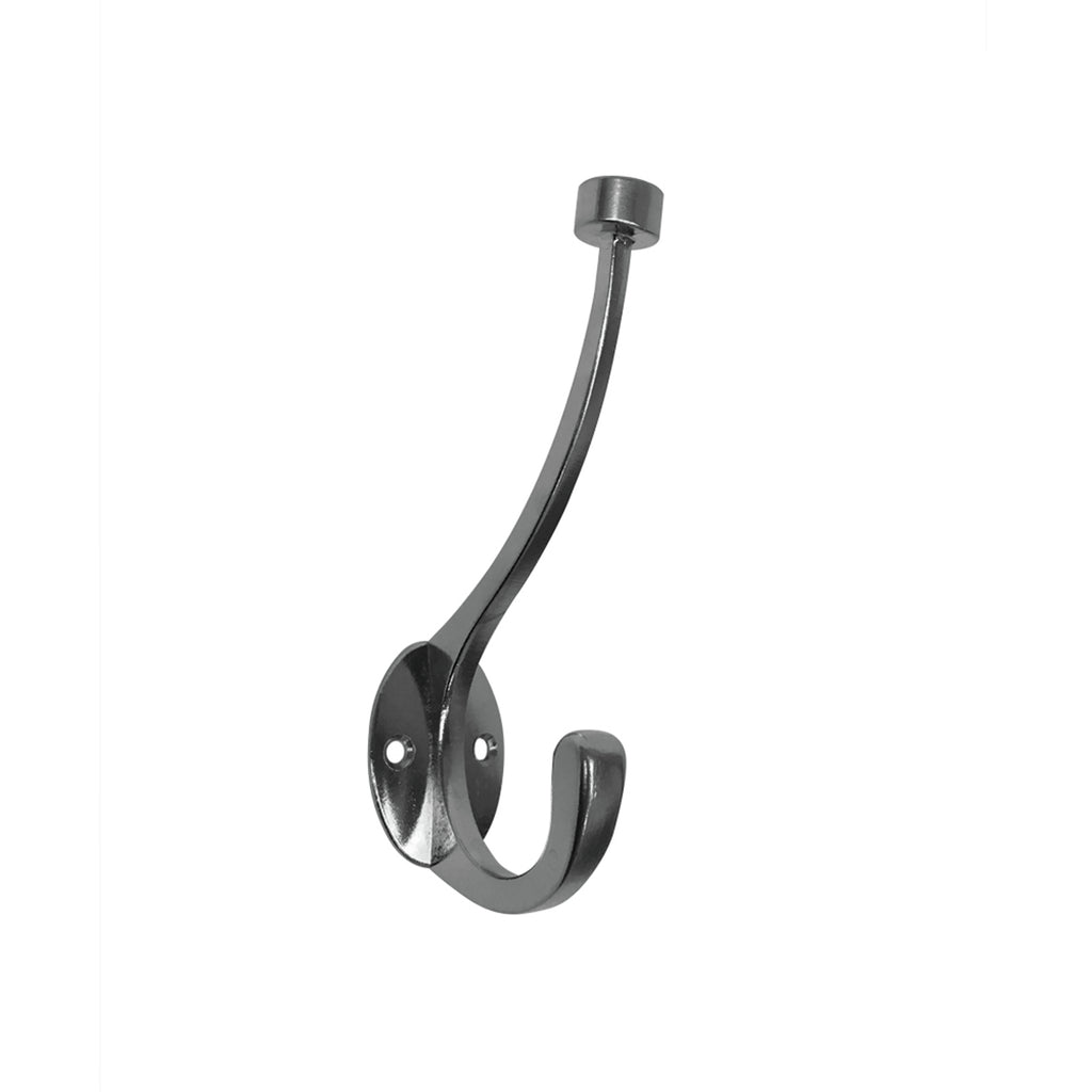 Adoored Double Satin Chrome Robe Deco Hook - Image 1 of 2