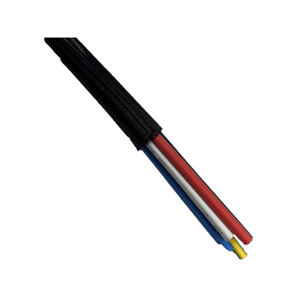 Click 19mm x 2m Braided Wrap Cable Management Sleeve