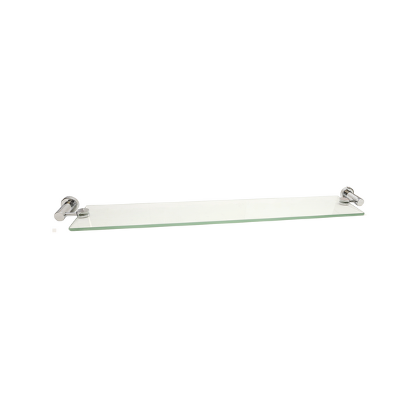 Estilo 600mm Bella Chrome Single Glass Shelf