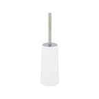 Barelli Matte White Plastic Toilet Brush &amp; Holder - Image 1 of 4