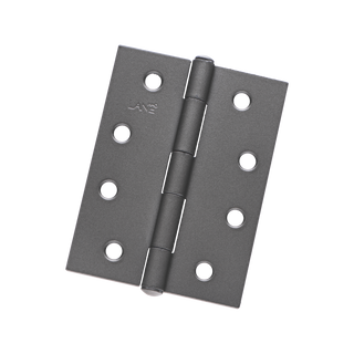Lane 100mm Gun Metal Grey Butt Hinge - 2 Pack