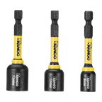 Kango 65mm Hypertorque Metric Magnetic Nut Setters - 3 Pack - Image 2 of 3