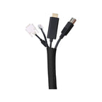 Click 13mm x 2m Braided Wrap Cable Management Sleeve - Image 3 of 4
