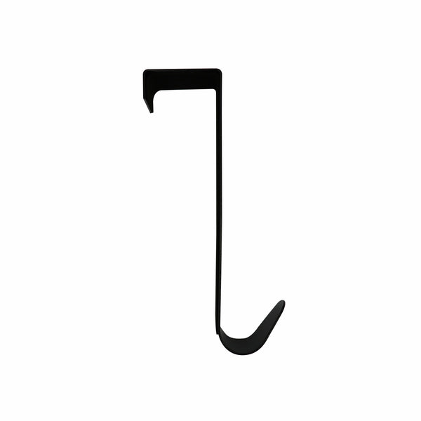 Adoored Black Over-The-Door Deco Hook