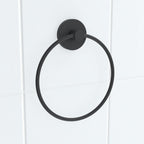 Fusion-Loc 8kg Matte Black Estate Towel Ring - Image 2 of 4