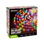 Lytworx 8m Multicolour LED Solar Rope Light - Image 1 of 2