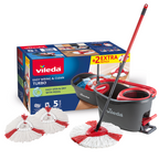 Vileda Easy Wring And Clean Turbo Mop With 2 Refills - Image 1 of 16