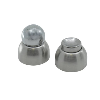 Adoored 75mm Chrome Satin Sphere Door Stop