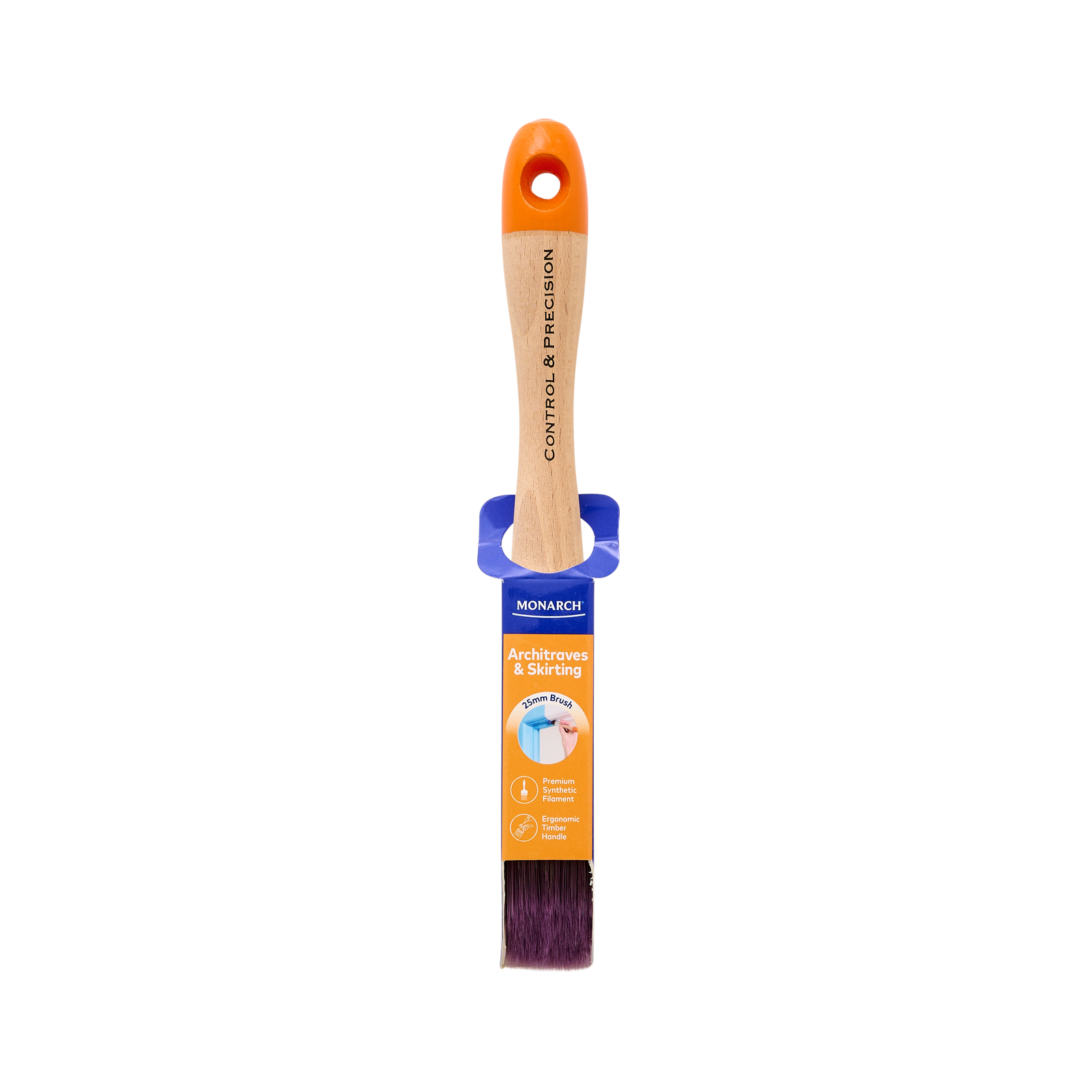 Monarch 25mm Synthetic Skirting Brush - Image 1 of 2