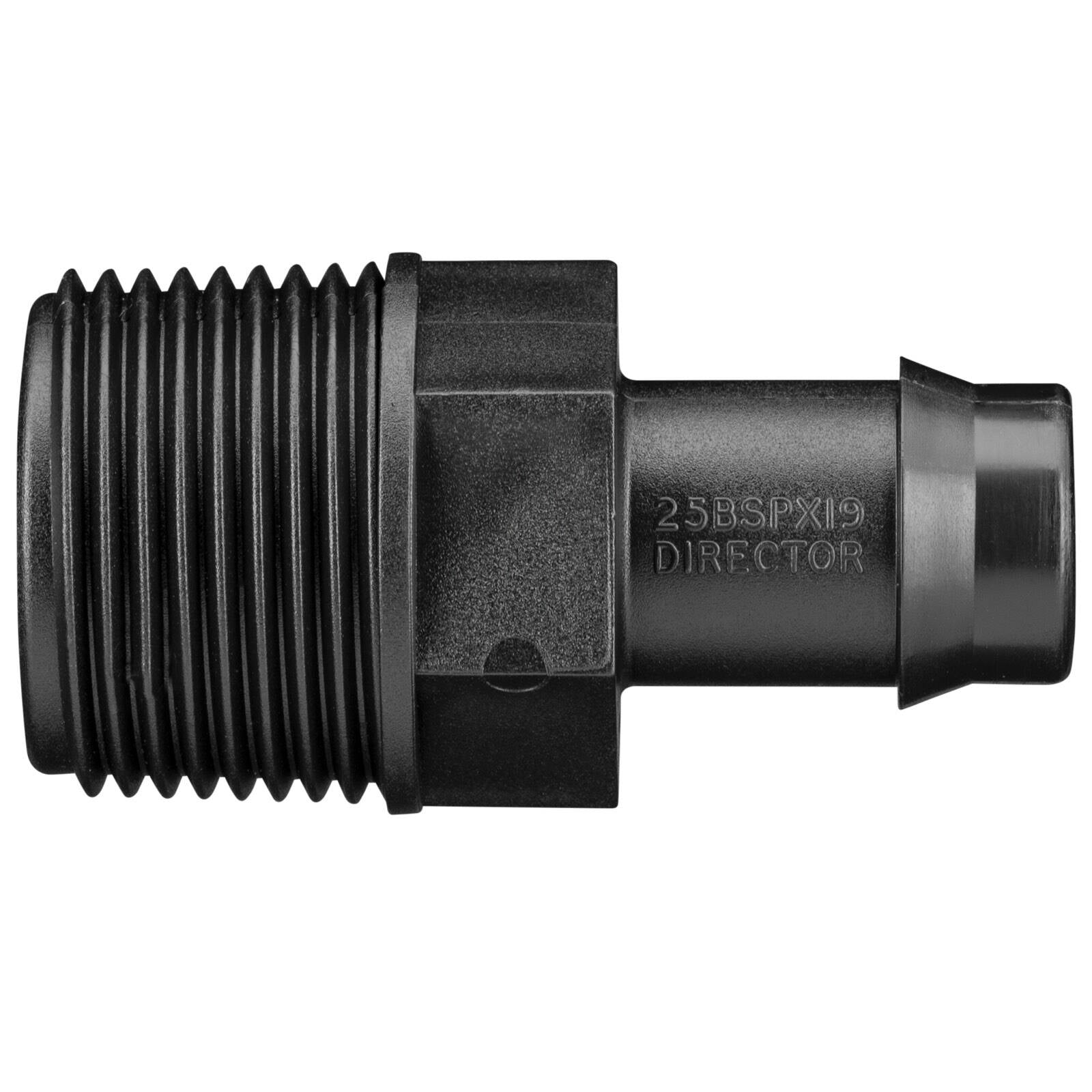 Pope 19mm Tail x 25mm BSP Male Poly Director - Image 1 of 3