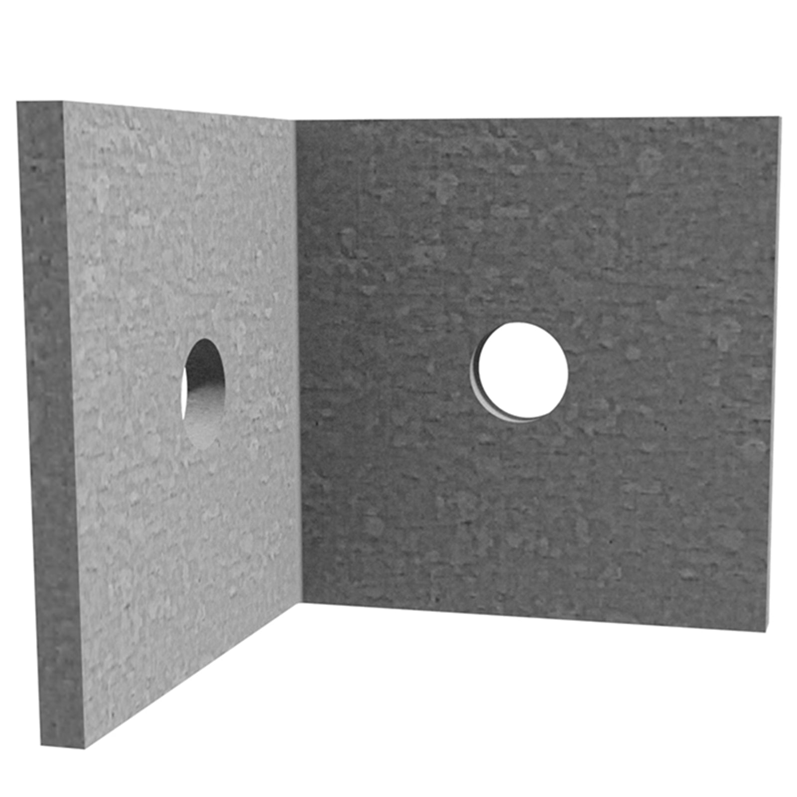 Dunnings 65 x 65 x 65 x 5mm M12 Galvanised Angle Bracket - Image 1 of 1