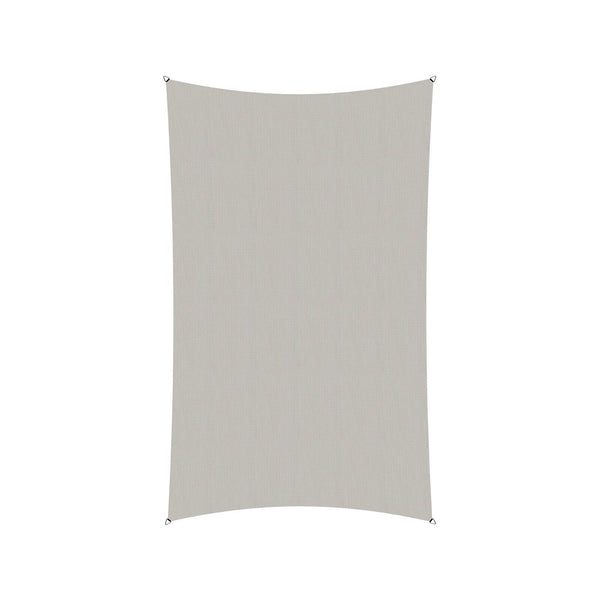 Coolaroo 5 x 3m Seashell Rectangle HeatShield Shade Sail