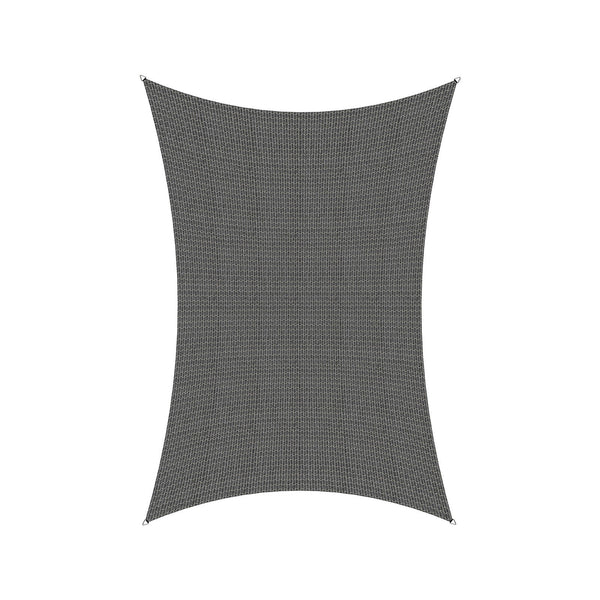 Coolaroo 5 x 3m Rectangle Cobblestone Designer Series Sail