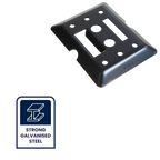 GRUNT Black E-Track Versatile Fixing Plate - Image 2 of 10