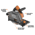 AEG 18V FUSION 165mm Track Saw A18FTSB0 - Skin Only - Image 2 of 7