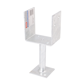 Pryda 130 x 100mm M10 Full Stirrup Post Anchor