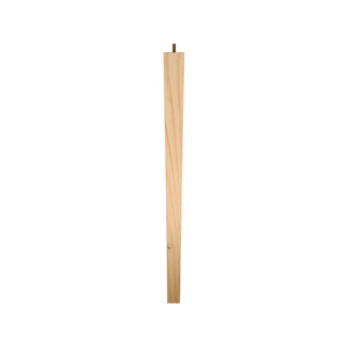 Adoored 710mm Square Pine Furniture Leg Tapered