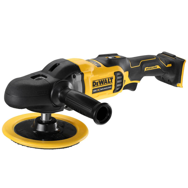 DeWALT 18V 180mm Cordless Brushless Polisher - Skin Only