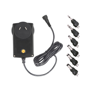 Antsig 9-24 VDC Multi Voltage Power Supply With Plug Adaptors