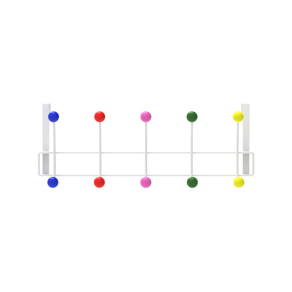 MODE 5 Multicoloured Ball Hooks Over Door Hanger